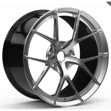 5x112 5x120 5x114.3 REMENTOS FIRAS For Forged Wheels para BMW AMG Audi Maserati Ruedas de automóvil gris negro